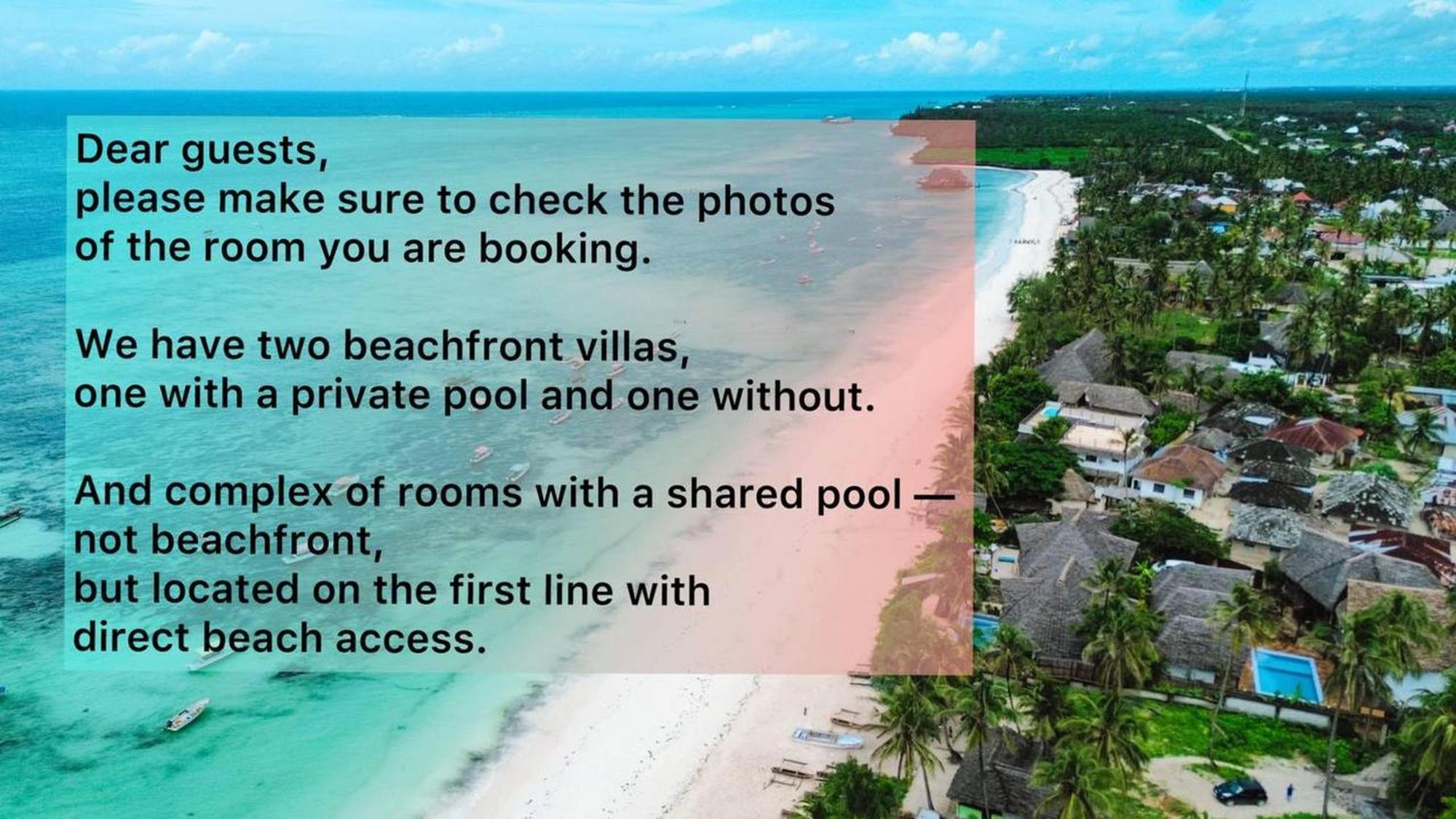 Bitcoin Beach Hotel Zanzibar Michamvi Exterior foto